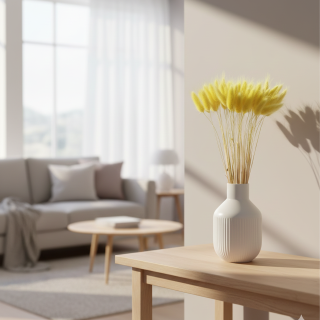 Bunny Tail : Lemon Yellow